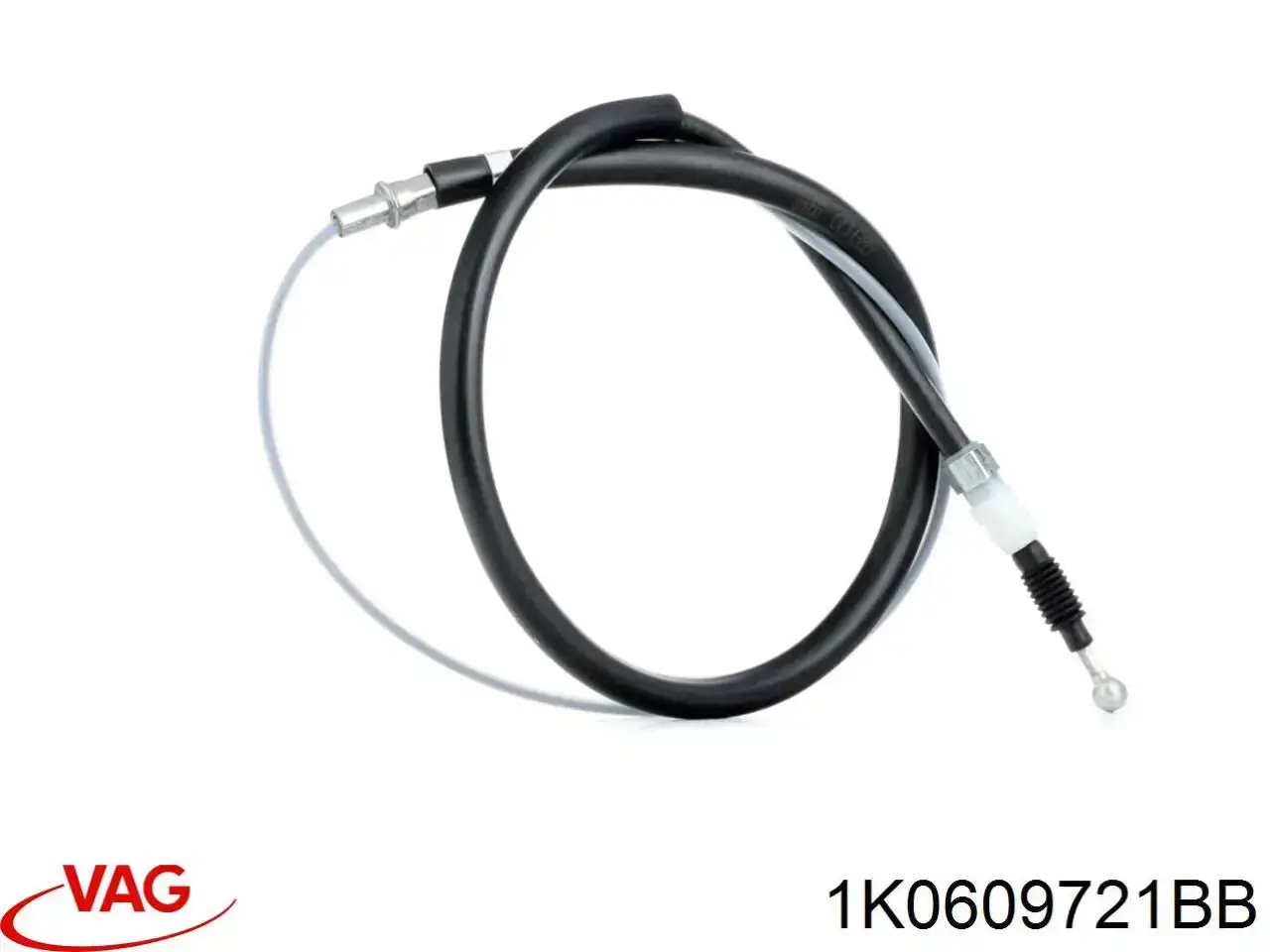 Compre 1K0609721BB VAG Cabo traseiro direito/esquerdo do freio de estacionamento