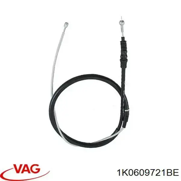 Cabo traseiro direito/esquerdo do freio de estacionamento VAG 1K0609721BE preço, a partir de 15,38 USD