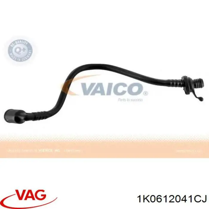 1K0612041CJ VAG Tubo de impulsionador de vácuo dos freios