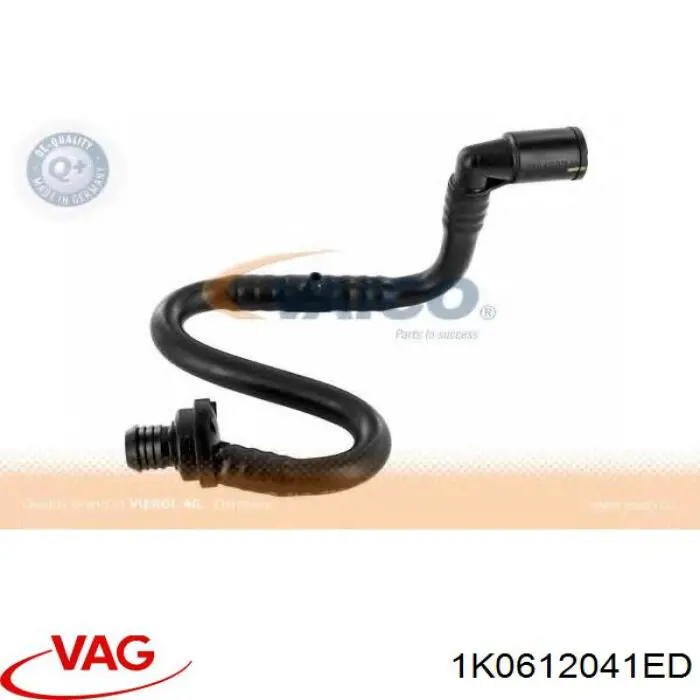 1K0612041ED VAG Tubo de impulsionador de vácuo dos freios