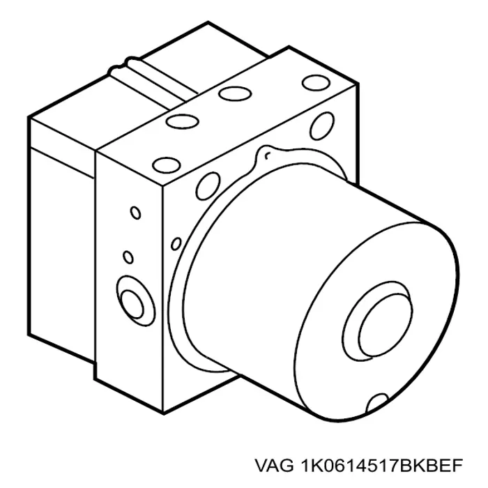 Unidade hidráulico de controlo ABS VAG 1K0614517BS preço, a partir de 2195,32 USD