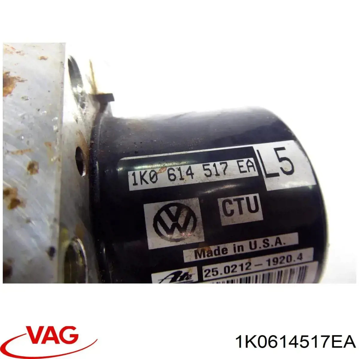 Unidade hidráulico de controlo ABS 1K0614517EA VAG