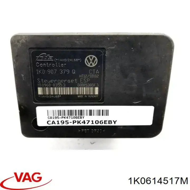 Compre 1K0614517M VAG Unidade hidráulico de controlo ABS
