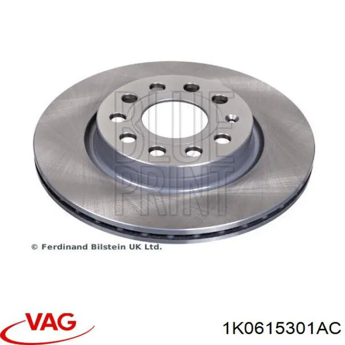 Disco do freio dianteiro VAG 1K0615301AC preço, a partir de 36,02 USD