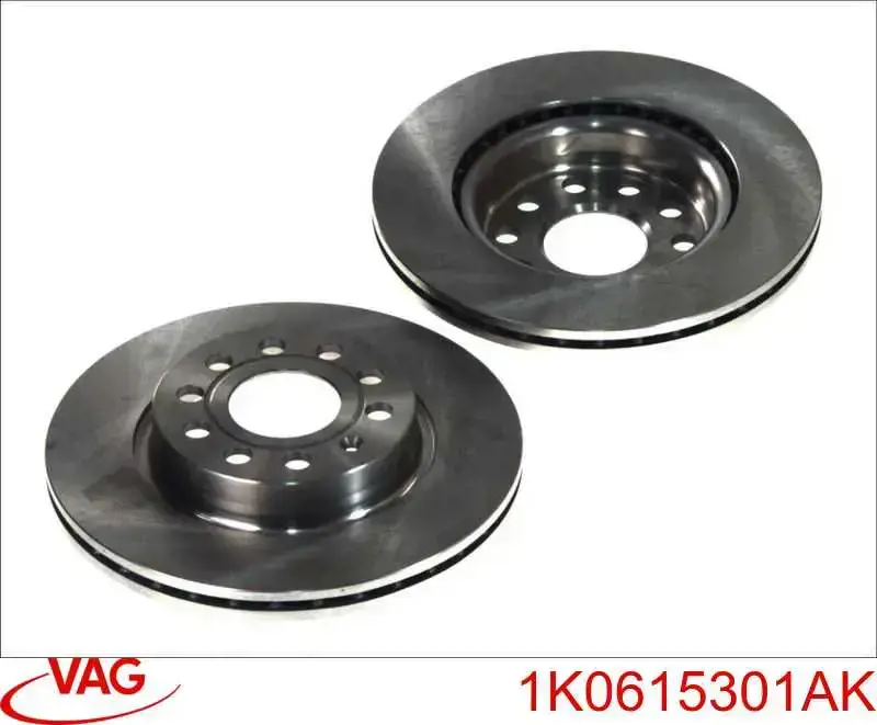 Disco do freio dianteiro VAG 1K0615301AK preço, a partir de 36,02 USD