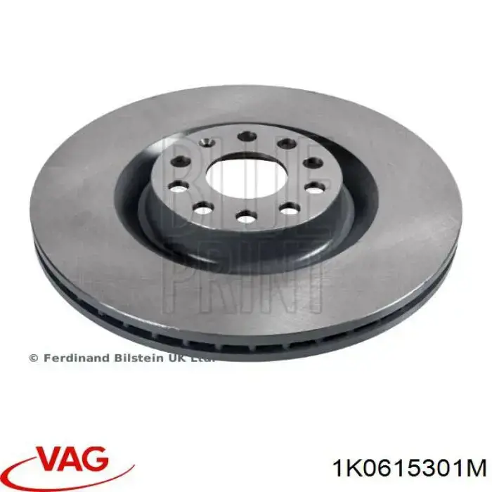 Disco do freio dianteiro VAG 1K0615301M preço, a partir de 93,53 USD