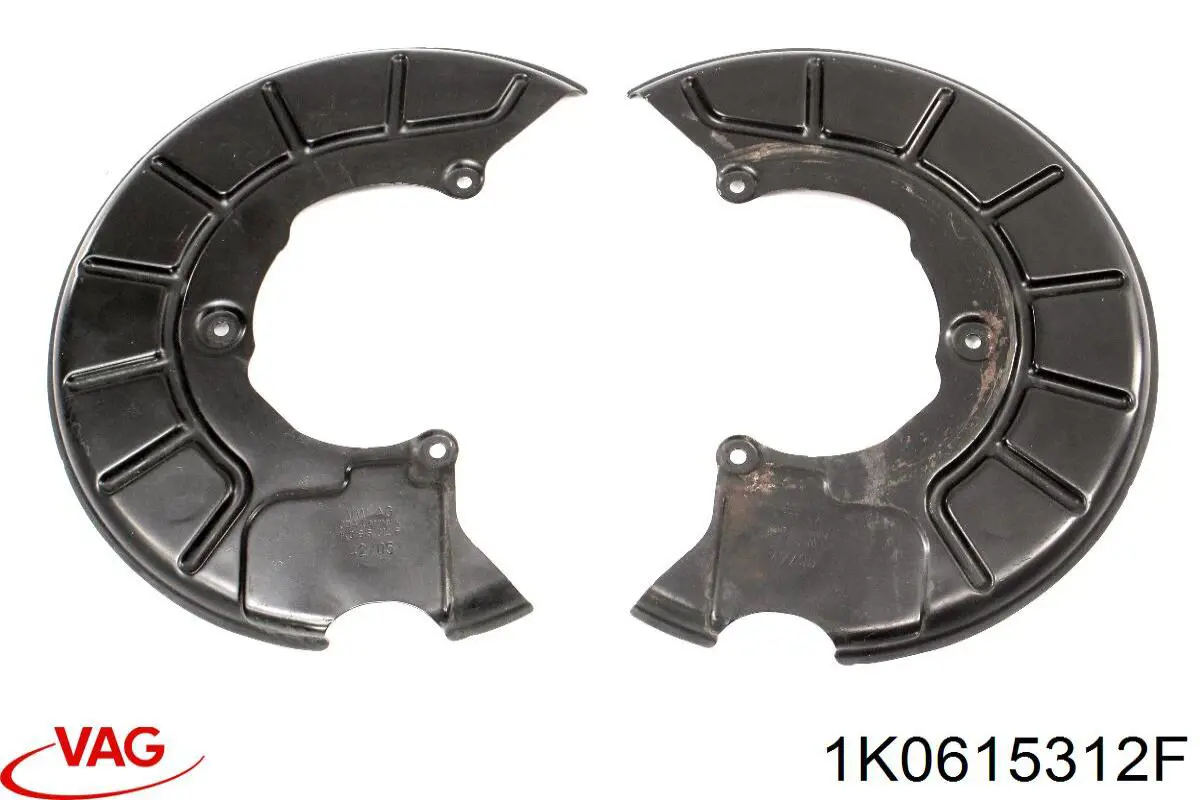 Proteção do freio de disco dianteiro direito VAG 1K0615312F preço, a partir de 16,74 USD