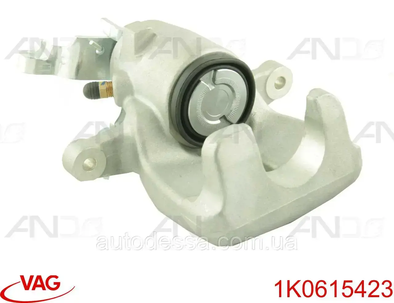 1K0615423 VAG Suporte do freio traseiro esquerdo