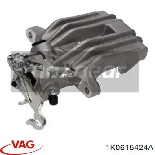 Compre 1K0615424A VAG Suporte do freio traseiro direito