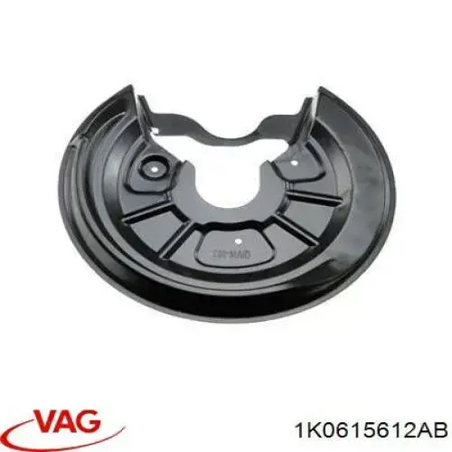 Proteção direita do freio de disco traseiro VAG 1K0615612AB preço, a partir de 29,39 USD