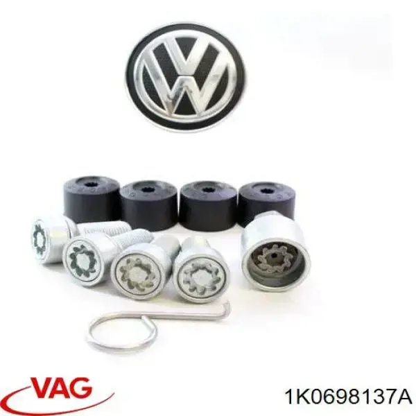 Parafuso de roda VAG WHT001814B529 preço, a partir de 44,68 USD