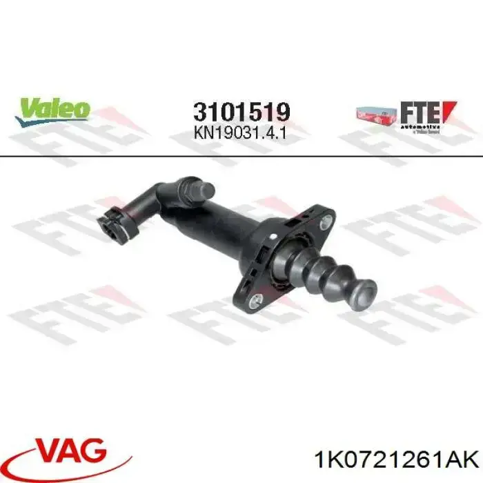 1K0721261AK VAG Cilindro de trabalho de embraiagem