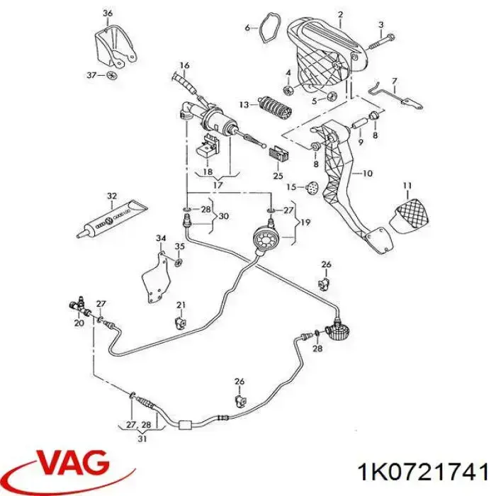 Compre DRM01010 Dr.motor Vedante anular de mangueira de embraiagem