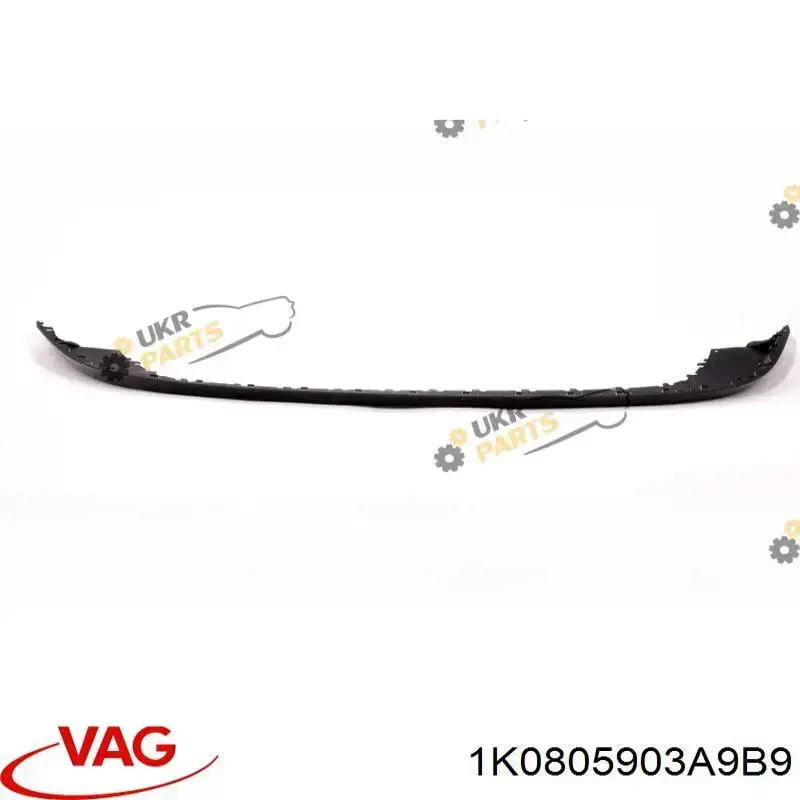 Compre 1K0805903A9B9 VAG Spoiler do pára-choque dianteiro