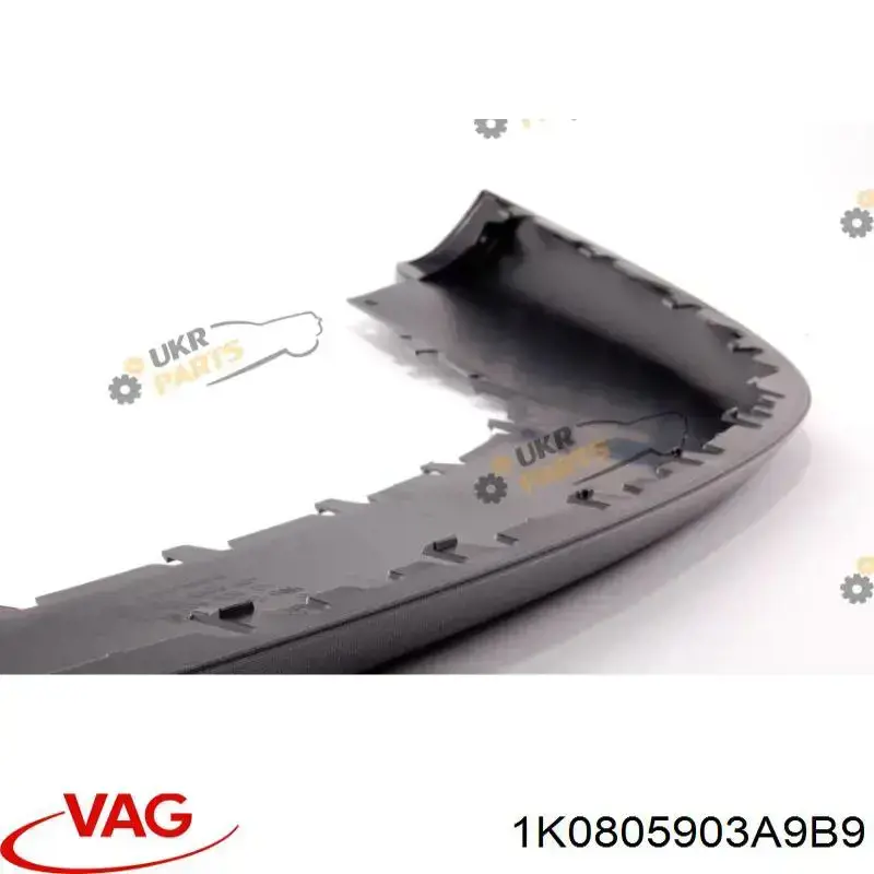 Spoiler do pára-choque dianteiro VAG 1K0805903A9B9 preço, a partir de 31,73 USD