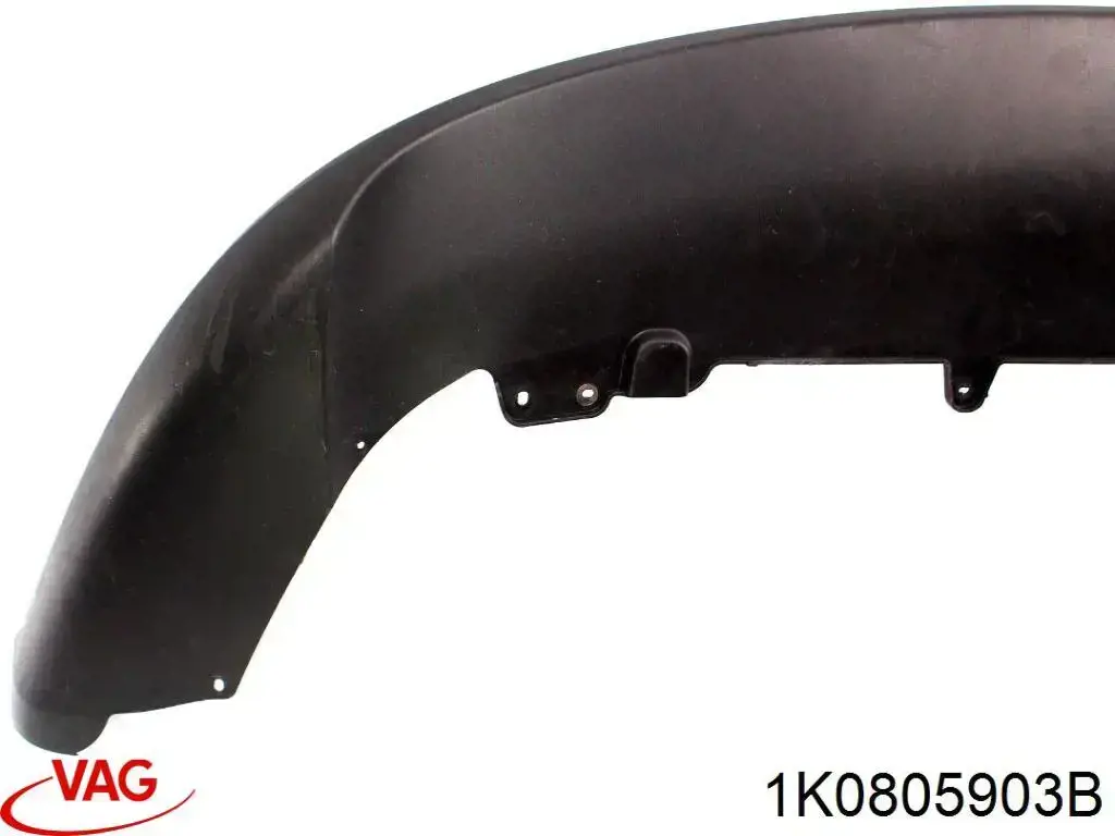 Spoiler do pára-choque dianteiro VAG 1K0805903B preço, a partir de 27,47 USD