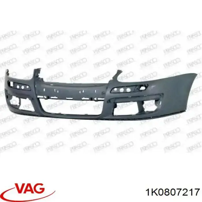 Pára-choque dianteiro VAG 1K0807217 preço, a partir de 148,23 USD