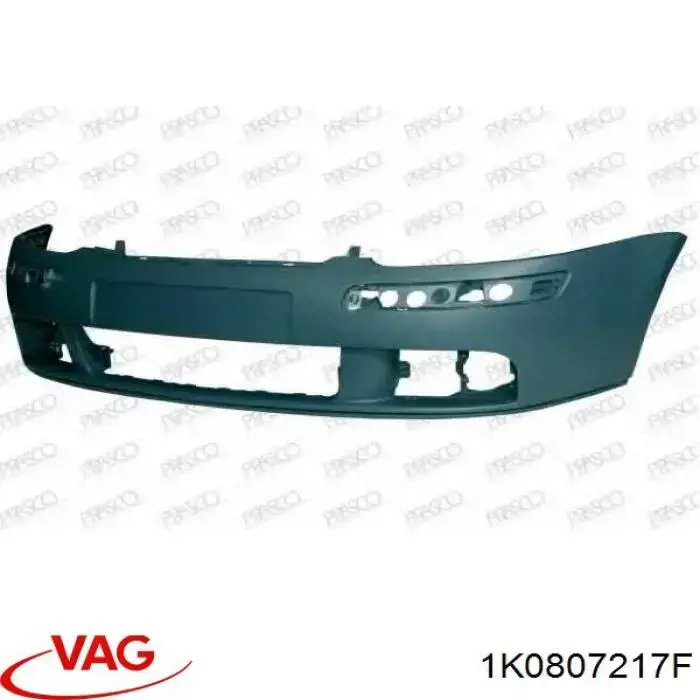 1K0807217F VAG Pára-choque dianteiro