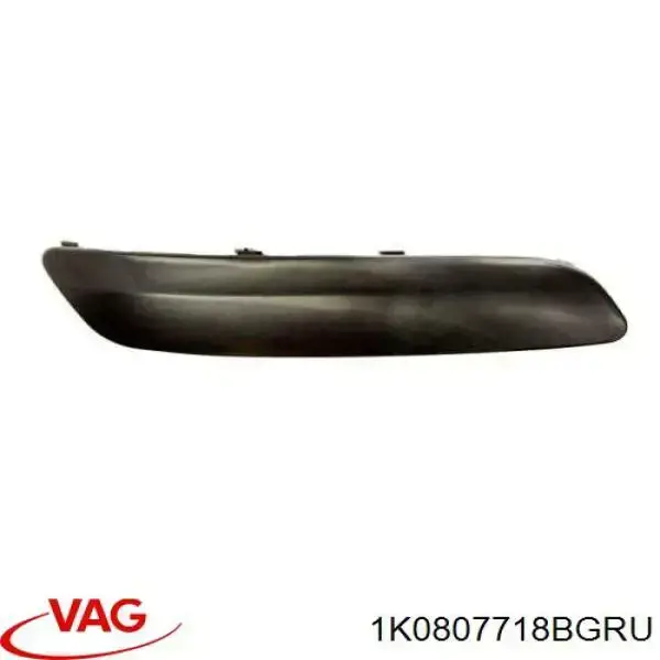 Moldura direita do pára-choque dianteiro VAG 1K0807718BGRU preço, a partir de 7,18 USD