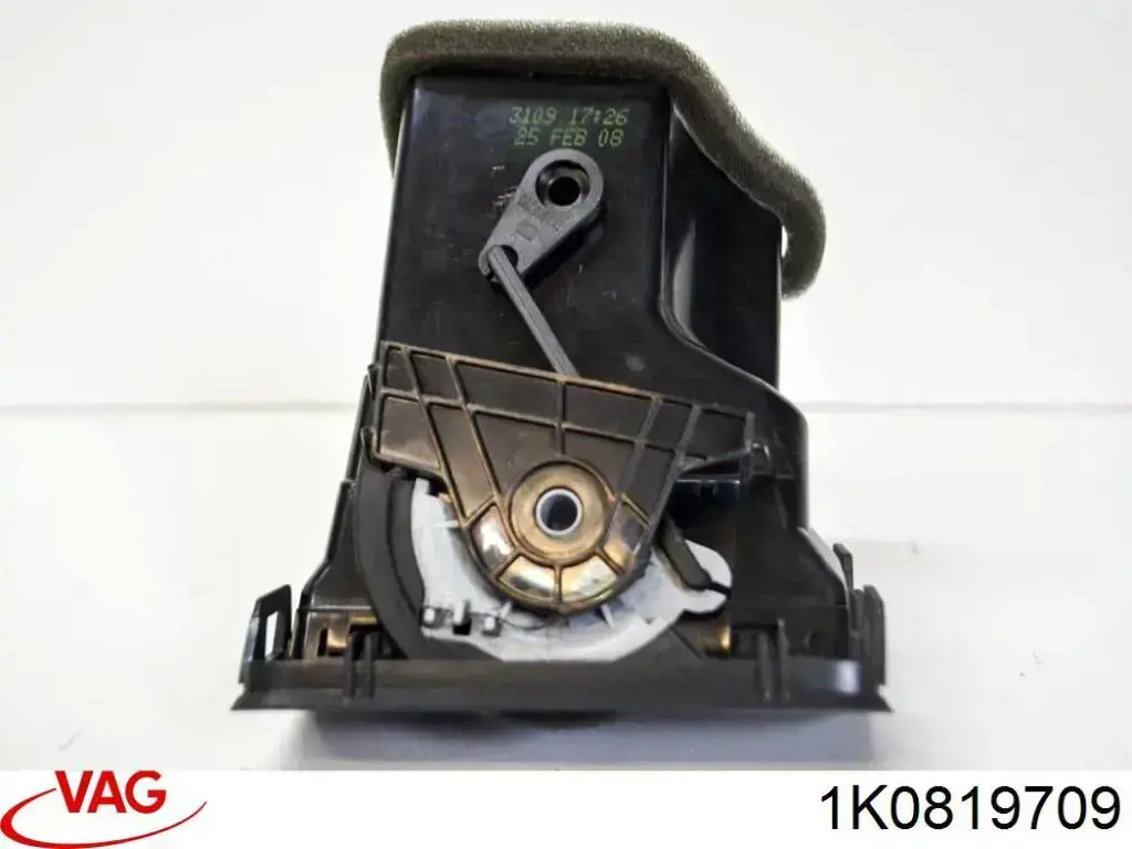 Compre 1K0819709 VAG Grelha esquerda de ventilação de salão no "painel de instrumentos"