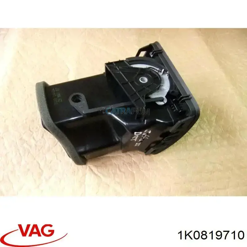 1K0819710 VAG Grelha direita de ventilação de salão no "painel de instrumentos"