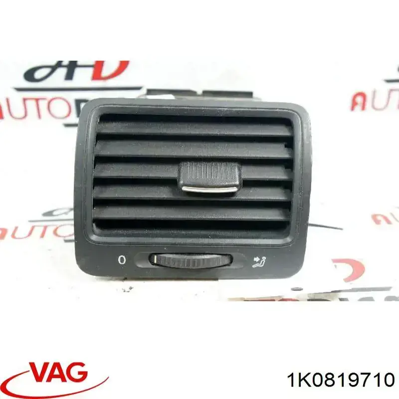 Grelha direita de ventilação de salão no "painel de instrumentos" VAG 1K0819710