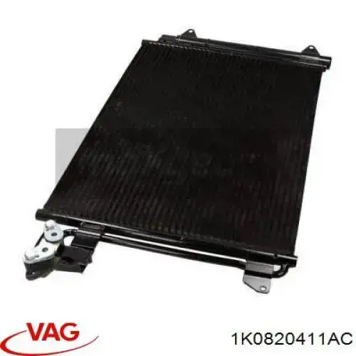 Compre 1K0820411AC VAG Radiador de aparelho de ar condicionado
