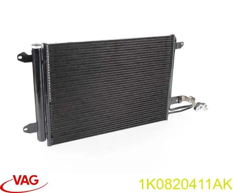 1K0820411AK VAG Radiador de aparelho de ar condicionado