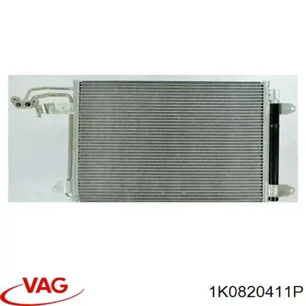 Radiador de aparelho de ar condicionado VAG 1K0820411P preço, a partir de 54,48 USD