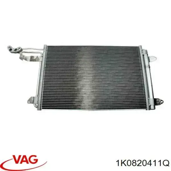 1K0820411Q VAG Radiador de aparelho de ar condicionado