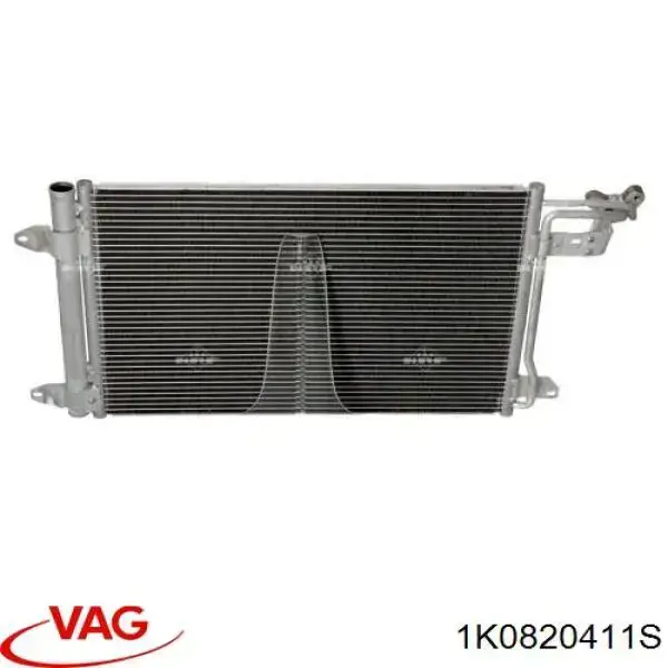 Radiador de aparelho de ar condicionado VAG 1K0820411S preço, a partir de 73,21 USD