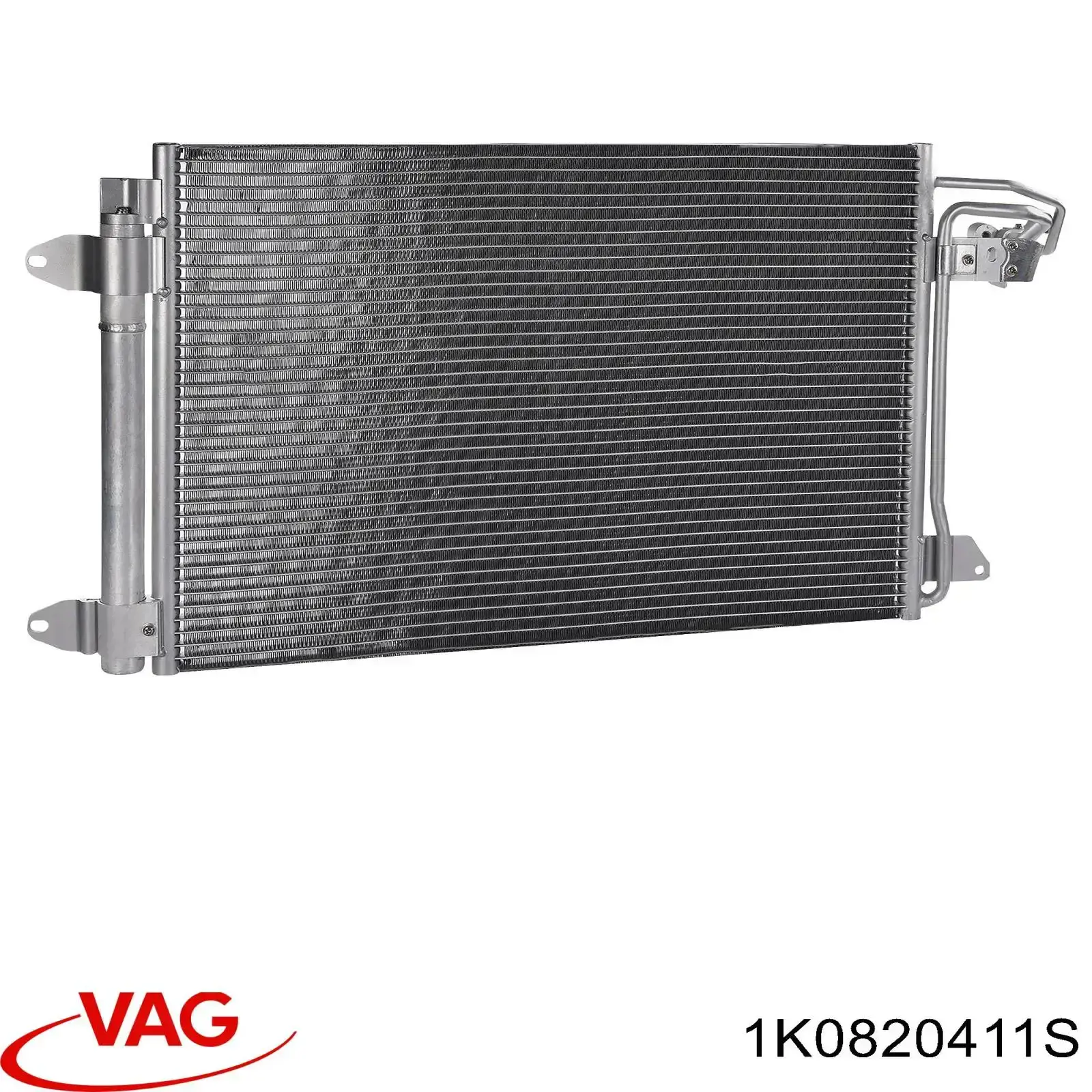 Compre 1K0820411S VAG Radiador de aparelho de ar condicionado