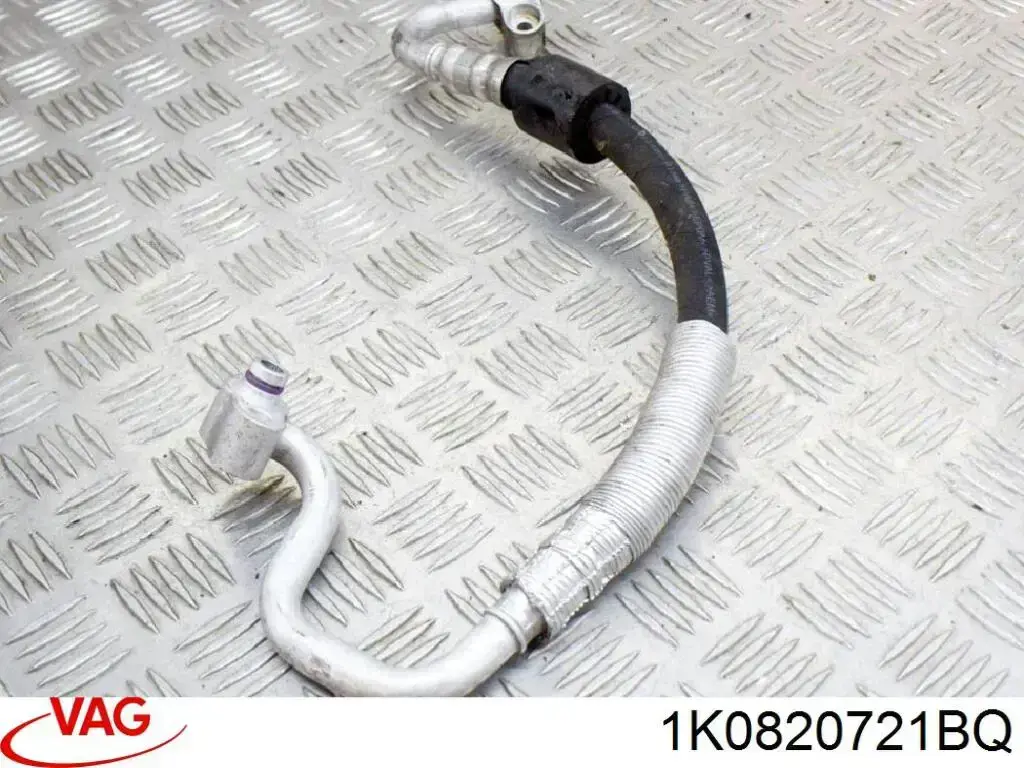 1K0820721BQ VAG Mangueira de aparelho de ar condicionado, desde o compressor até o radiador