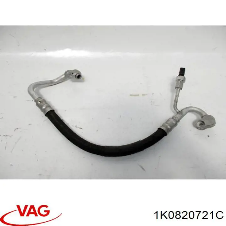1K0820721C VAG Mangueira de aparelho de ar condicionado, desde o compressor até o radiador