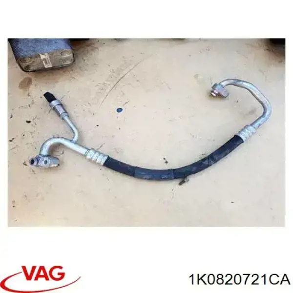 1K0820721CA VAG Mangueira de aparelho de ar condicionado, desde o compressor até o radiador