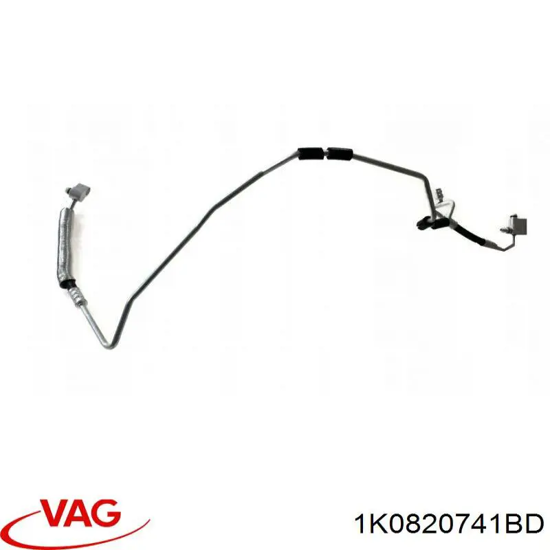 Mangueira de aparelho de ar condicionado, desde o radiador até o vaporizador VAG 1K0820741BD preço, a partir de 118,02 USD