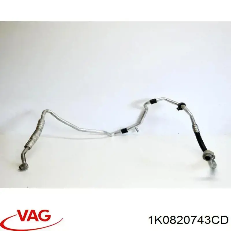 Mangueira de aparelho de ar condicionado, desde o vaporizador até o compressor VAG 1K0820743CD preço, a partir de 93,64 USD