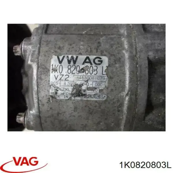 Compressor de aparelho de ar condicionado VAG 1K0820803L preço, a partir de 180,90 USD
