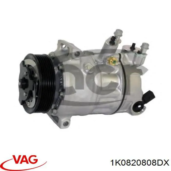 Compre 1K0820808DX VAG Compressor de aparelho de ar condicionado