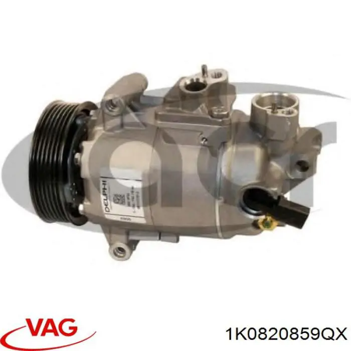 Compressor de aparelho de ar condicionado VAG 1K0820859QX preço, a partir de 180,90 USD