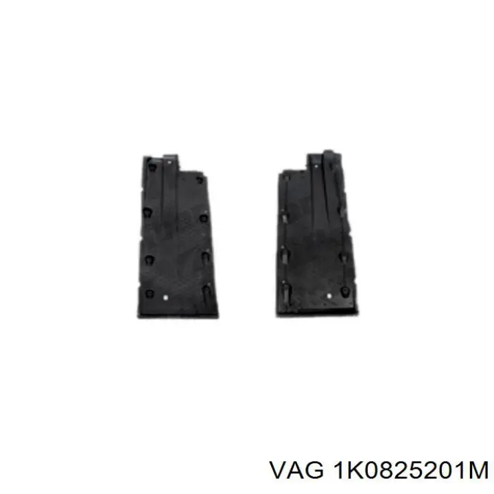Proteção de fundo esquerda VAG 1K0825201M preço, a partir de 35,55 USD