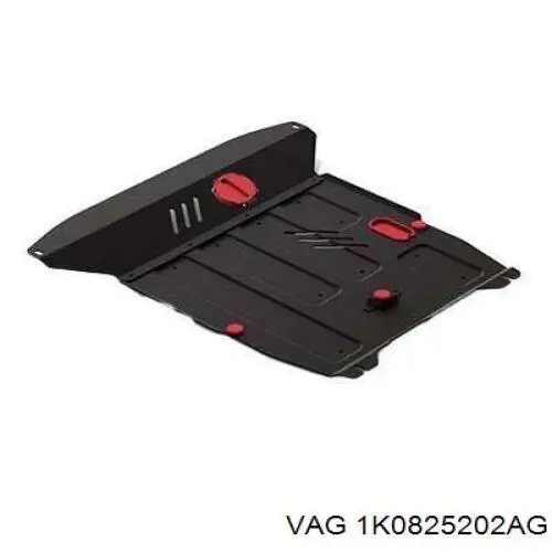 1K0825202D VAG Proteção de fundo direita