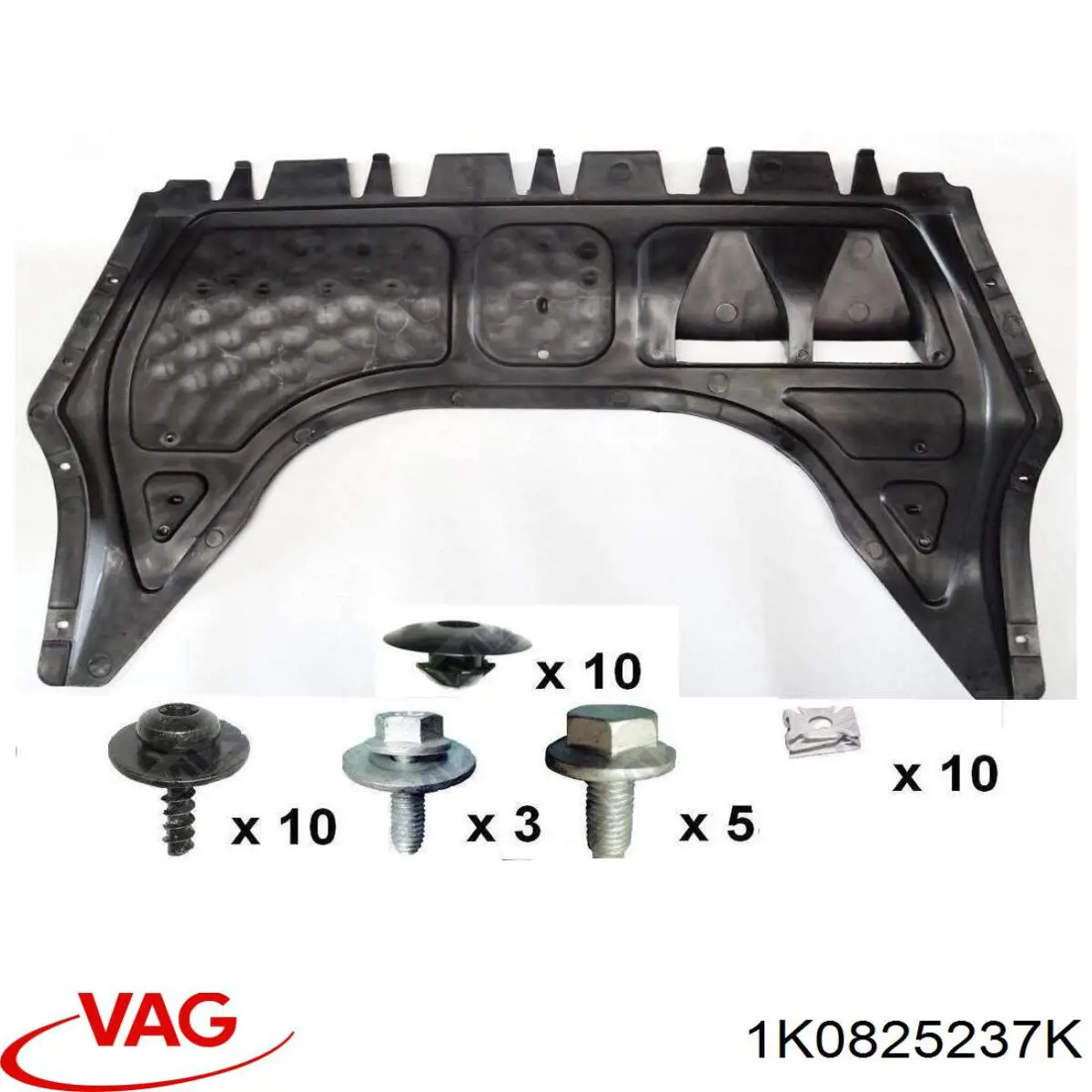 Proteção de motor dianteira VAG 1K0825237K preço, a partir de 41,15 USD