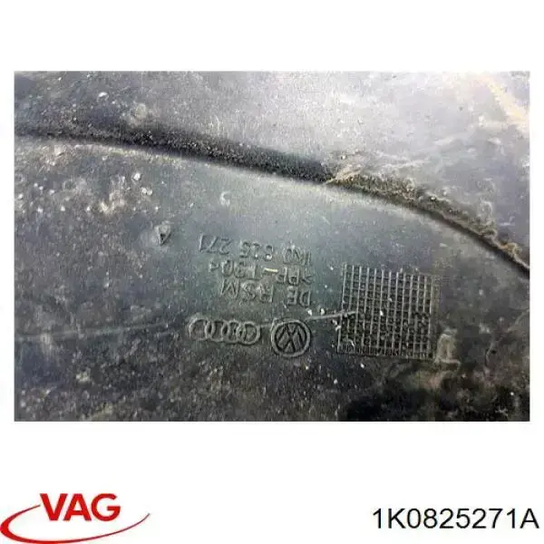 Proteção dianteira esquerda de fundo VAG 1K0825271A preço, a partir de 27,56 USD
