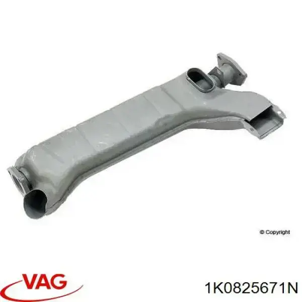 Proteção de fundo, parte média VAG 1K0825671N preço, a partir de 72,04 USD