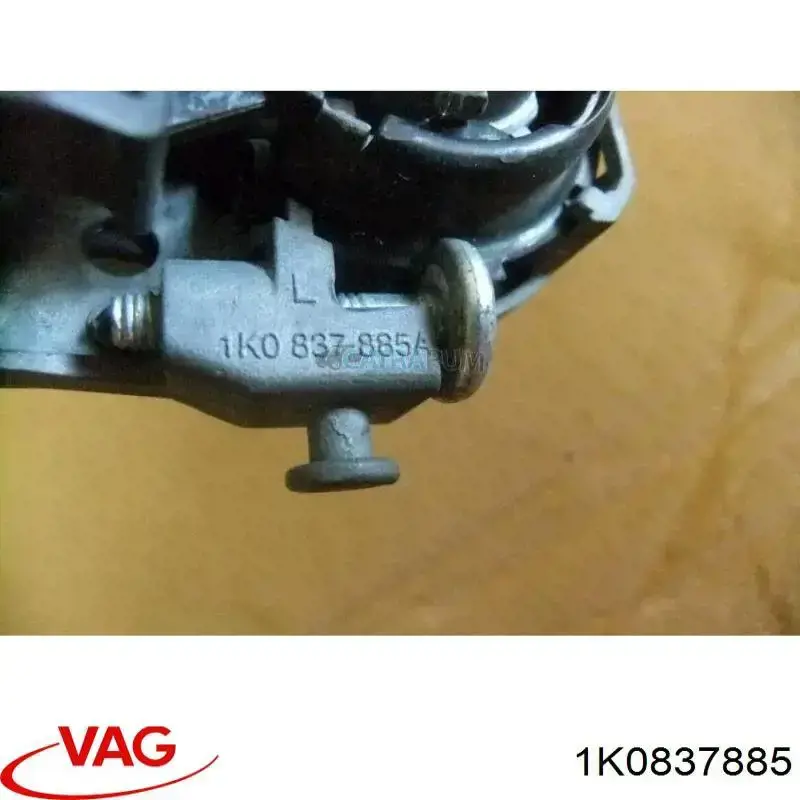 Suporte de maçaneta externa da porta dianteira esquerda VAG 1K0837885 preço, a partir de 37,52 USD