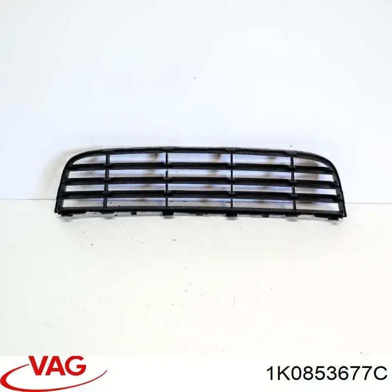 Compre 1K0853677C VAG Grelha central do pára-choque dianteiro
