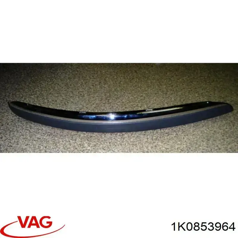 Compre 1K0853964 VAG Placa sobreposta direita do pára-choque dianteiro