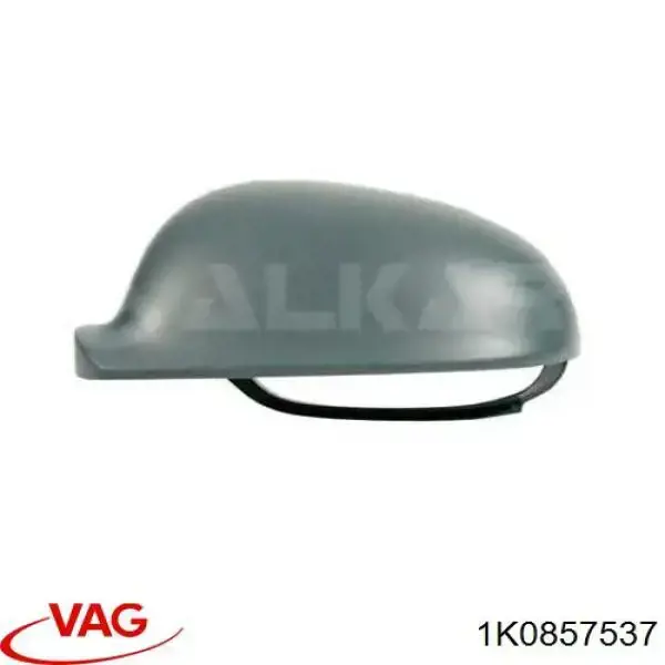 Compre 1K0857537 VAG Placa sobreposta (tampa) do espelho de retrovisão esquerdo