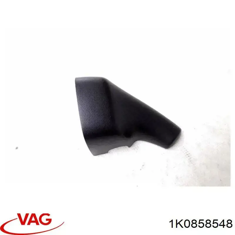 1K0858548 VAG Placa sobreposta (tampa) de suporte de espelho de salão